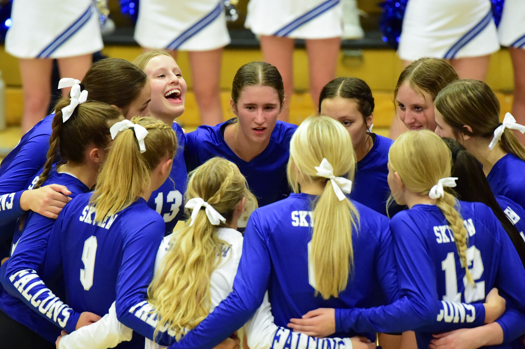Billings West vs. Billings Skyview volleyball